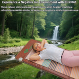 PHYMAT infrarrojo cristal claro para meditación tranquila