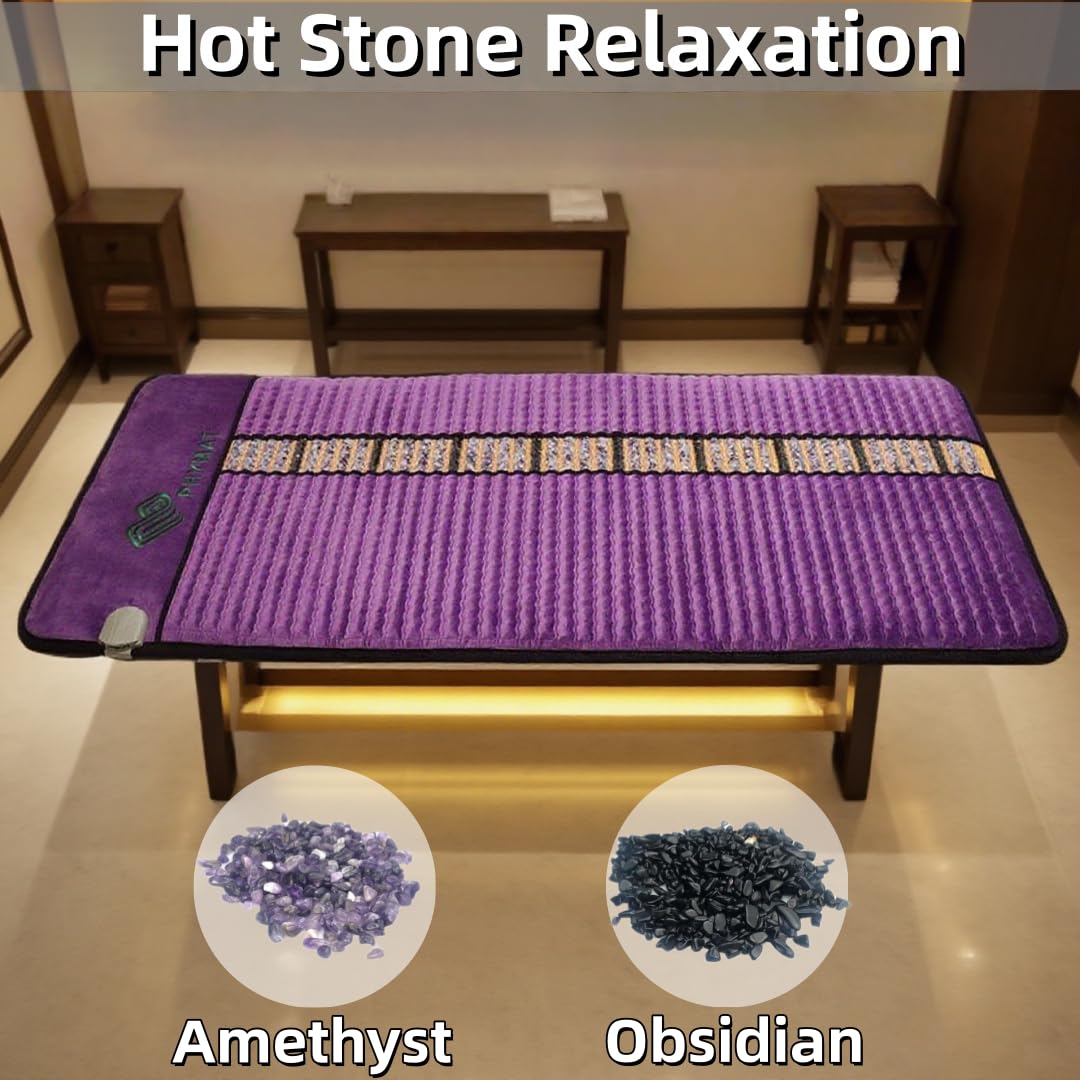 PHYMAT ambiente spa en casa con cristales brillantes