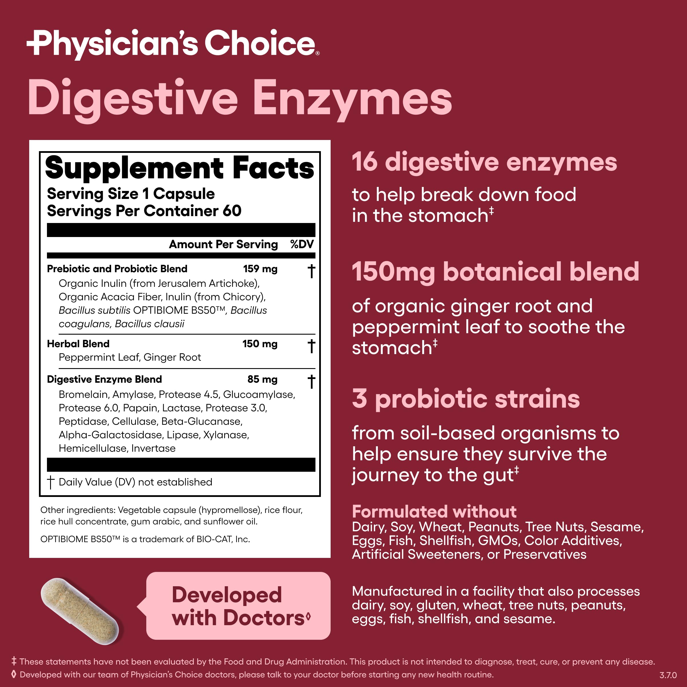 Physician's CHOICE: empaque compacto en casa que transmite confianza y comodidad