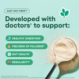 Physician's CHOICE Easy Mix Fiber es sin sabor para integrar en cualquier bebida.