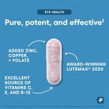 Parte superior de la botella de Physician's Choice Eye Health