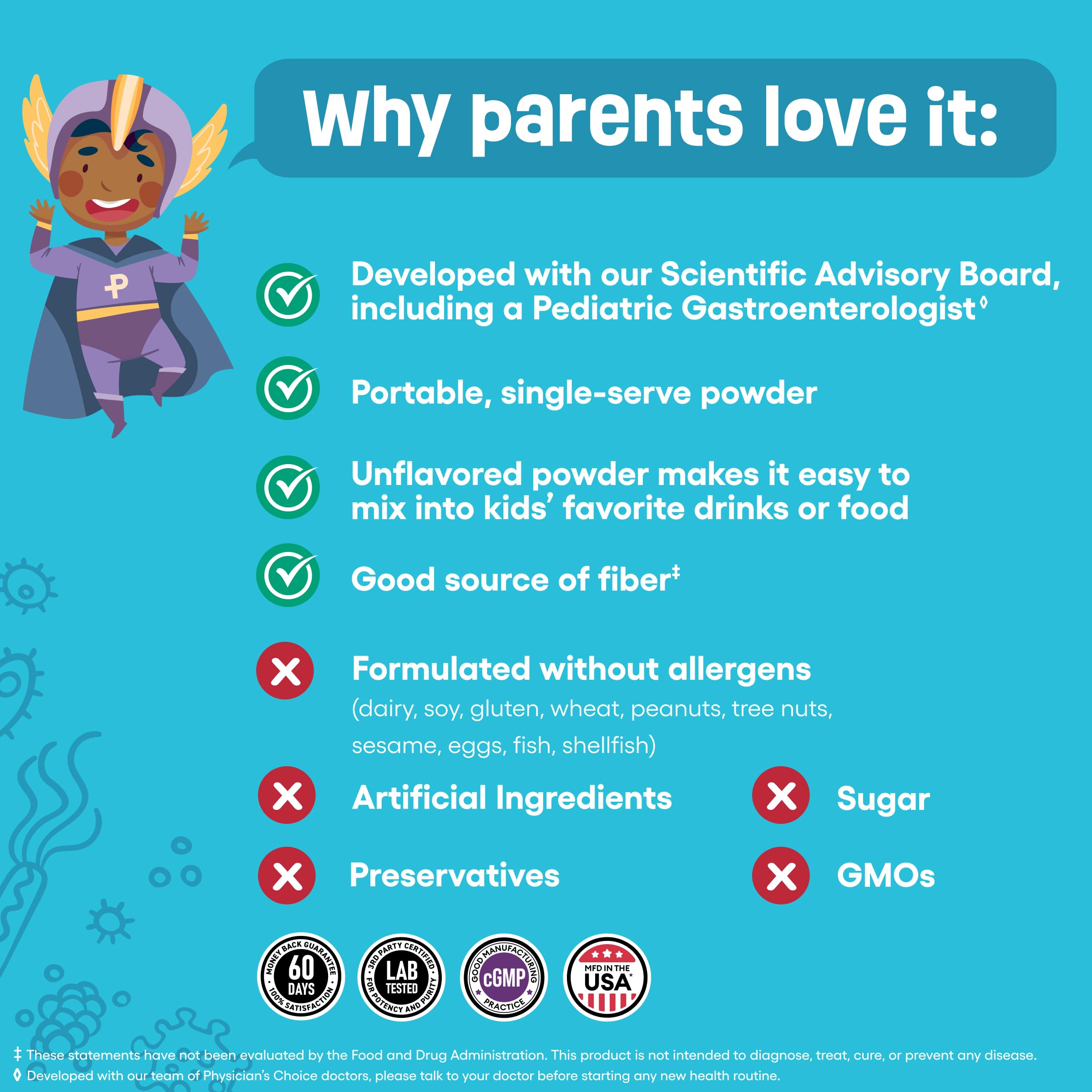 Physician's CHOICE, fórmula sin alérgenos para niños sensibles