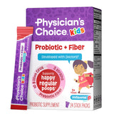 Physician's CHOICE para niños probiótico prebiótico, sobres en caja para uso diario