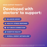 Mood Probiotic de Physician's CHOICE facilita manejo del estrés y claridad diaria.