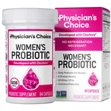 Physician's CHOICE probióticos para mujeres: botella para apoyo diario de salud femenina digestiva