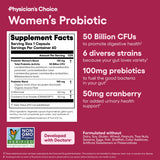Probióticos Physician's CHOICE: sello de calidad y pruebas de terceros
