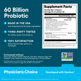 Physician's Choice Probiotics 84-count packaging ready for a 12-week routine