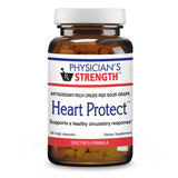 Heart Protect de Physician's Strength, botella detalle, con uso diario para un apoyo antioxidante