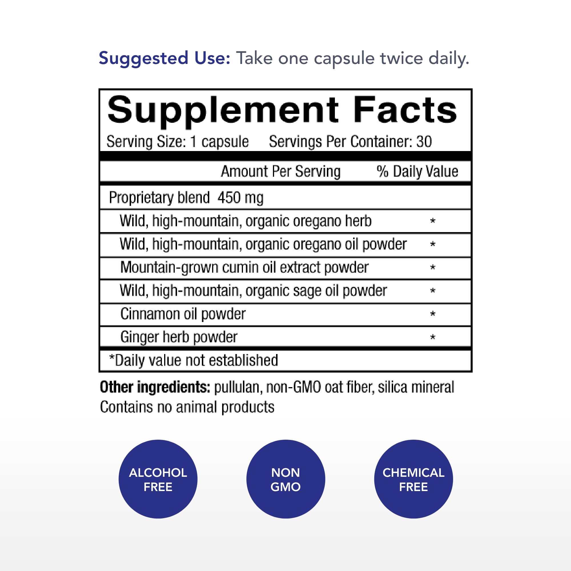 Physician's Strength Oregacillin, cápsulas: dosis sencilla para estilo de vida saludable