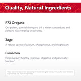 Ingredientes de Oregacillin: especias y extractos multifunción de origen natural.
