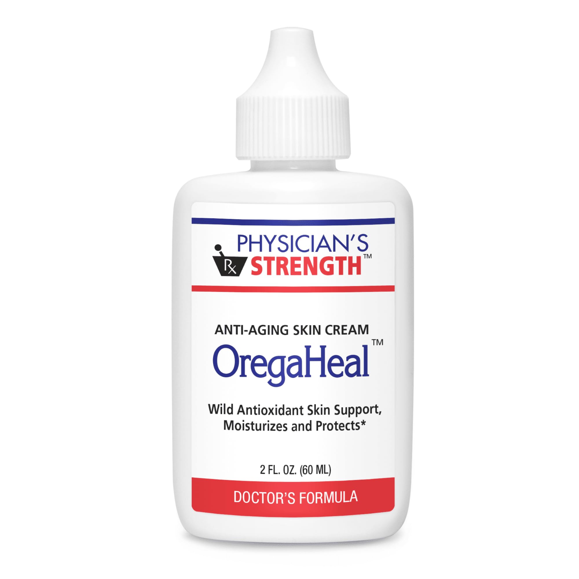 Physician's Strength OregaHeal crema anti-edad en envase 2 oz, hidrata la piel