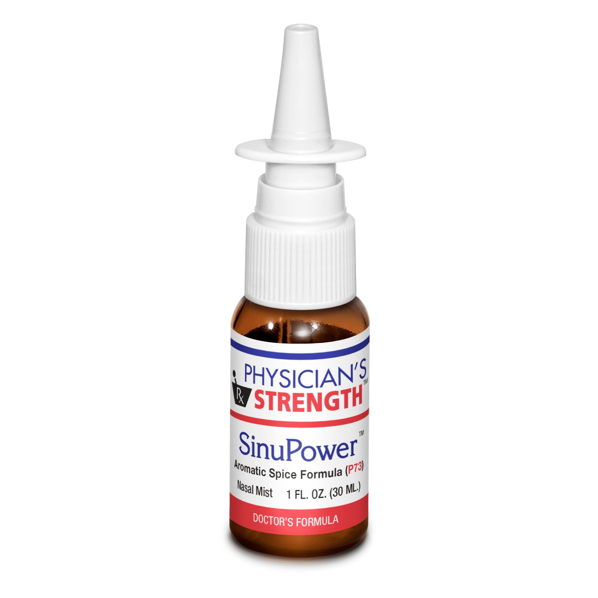 Physician's Strength SinuPower Mist, aerosol nasal para membranas nasales sanas y confort diario.