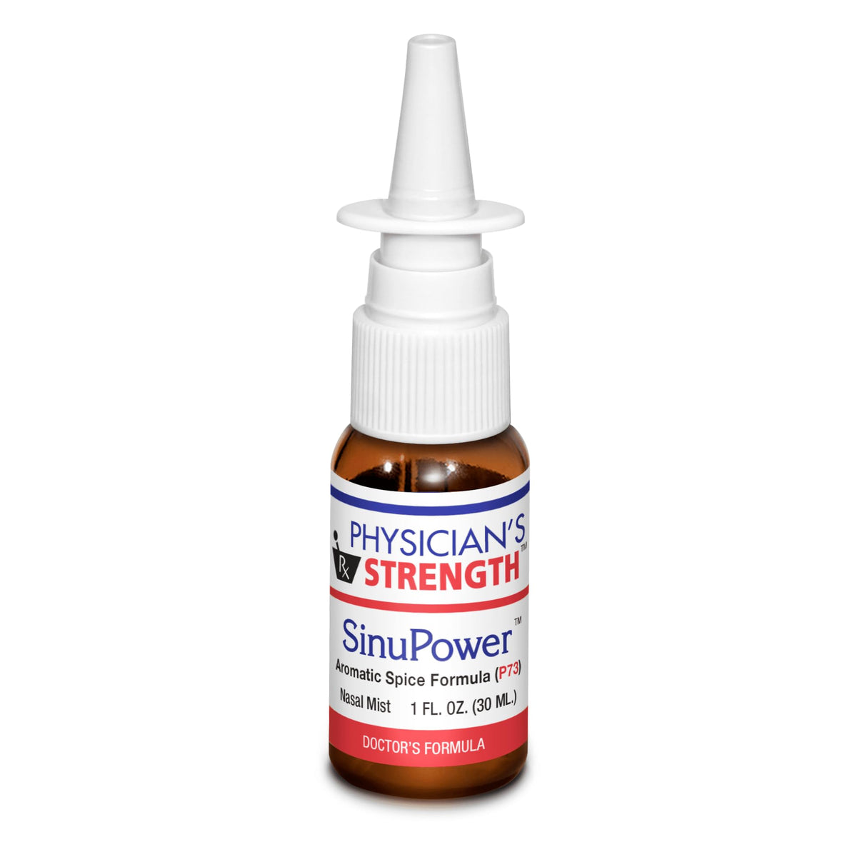 Physician's Strength SinuPower Mist, aerosol nasal para membranas nasales sanas y confort diario.
