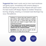 Physician's Strength SinuPower Mist, envase-30ml, uso cómodo para membranas nasales sanas.
