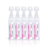 Aplicación ocular con Physiodose serum fisiológico, limpieza suave