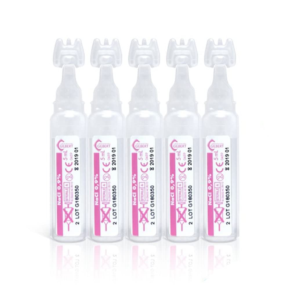 Envase portátil Physiodose serum fisiológico para viaje