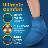 Regalo ideal PhysioNatural: botines calentadores para pies, descanso diario