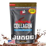 PhysiVantage Colágeno Supercargado en polvo chocolate, para batidos y apoyo a articulaciones.