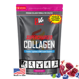 PhysiVantage polvo de colágeno en botella, apoyo para articulaciones y piel saludable.