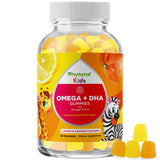 Phytoral gomitas para niños con omega DHA en bote, apoyo a la concentración diaria.