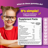 Phytoral gomitas con vitamina C, sabor agradable para niños.
