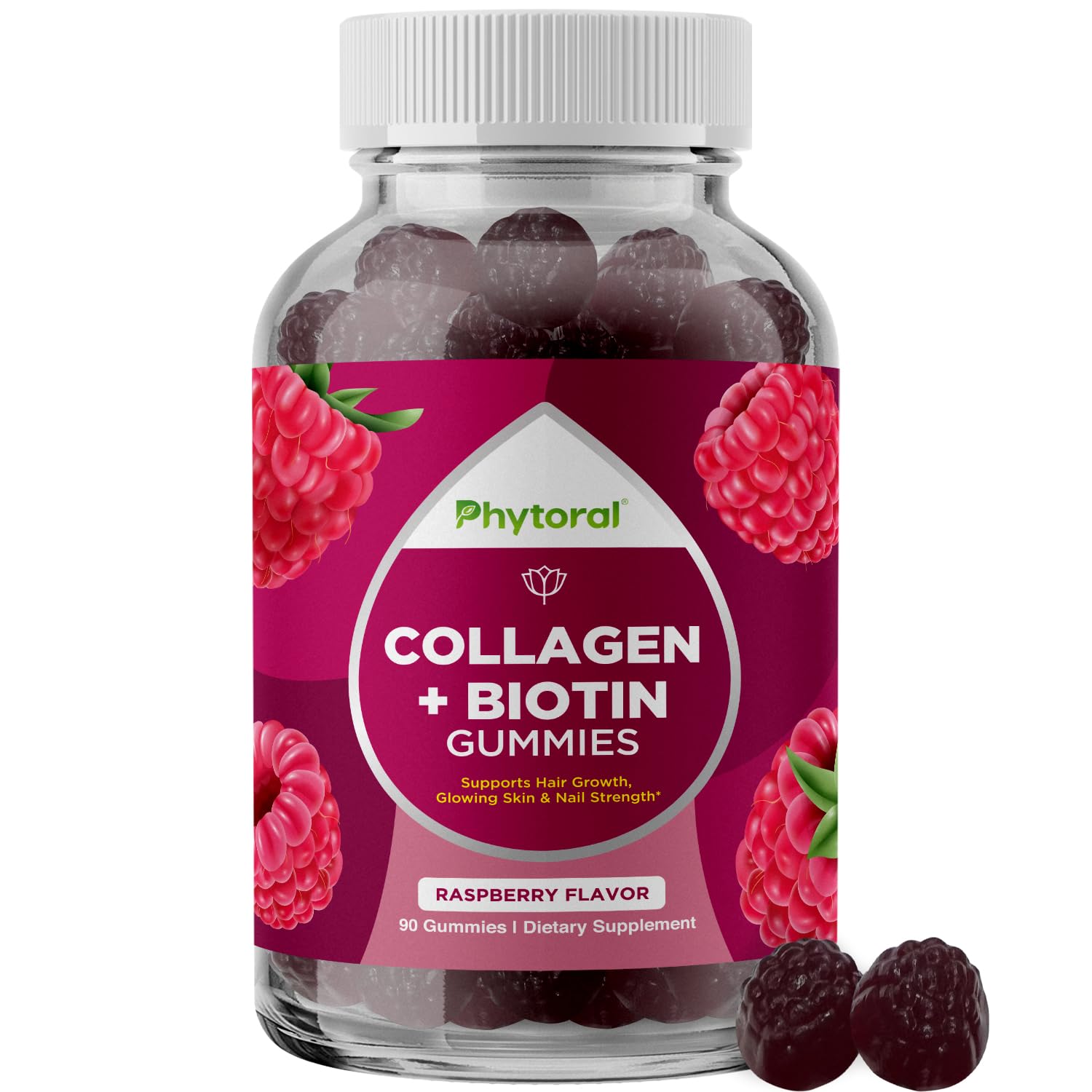 Phytoral gominolas: presentación en caja para belleza diaria.