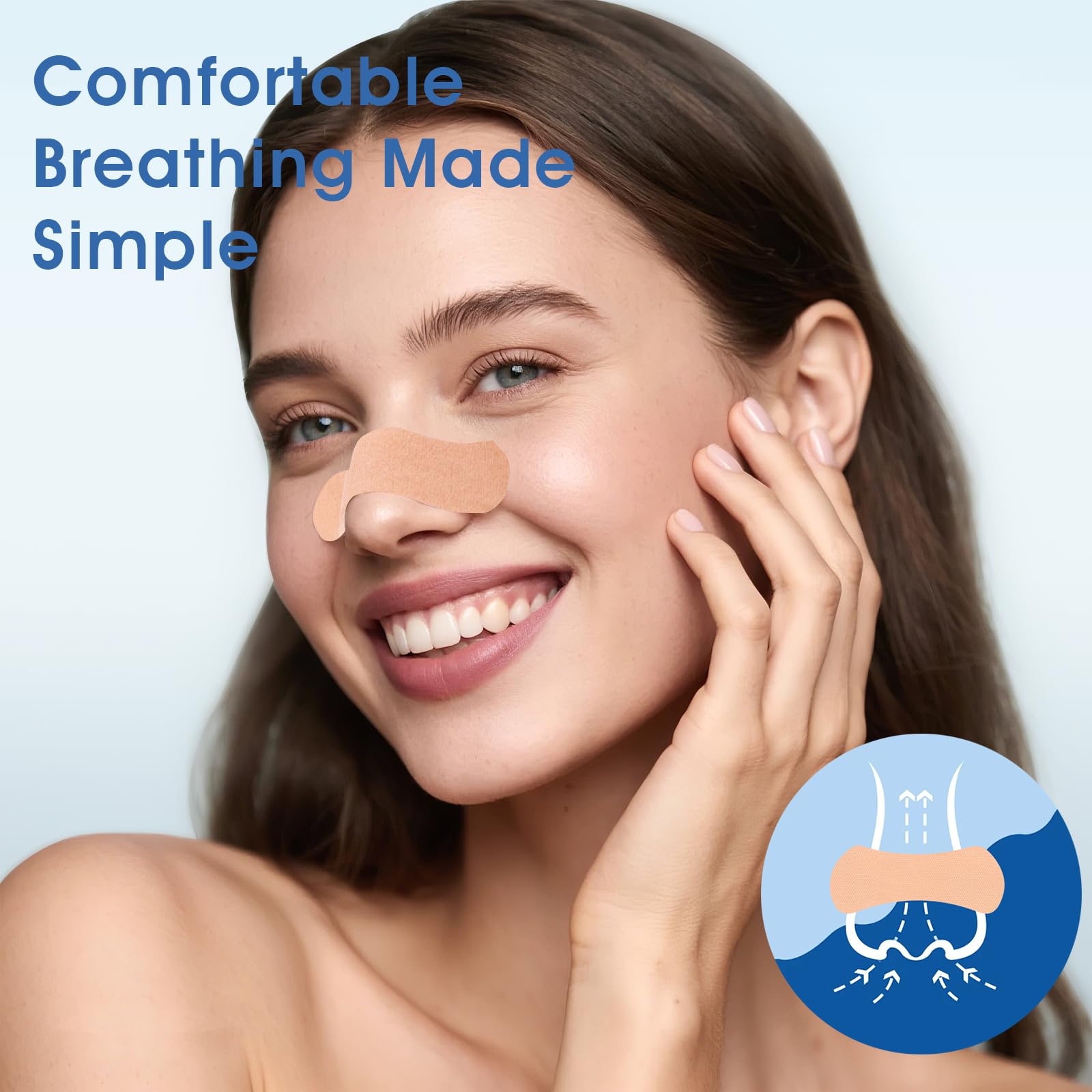 Phyyixs Nasal Strips: dormir tranquilo al reducir la congestión nasal.