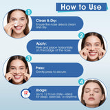 Phyyixs Nasal Strips para respirar mejor durante alergias o resfriados.