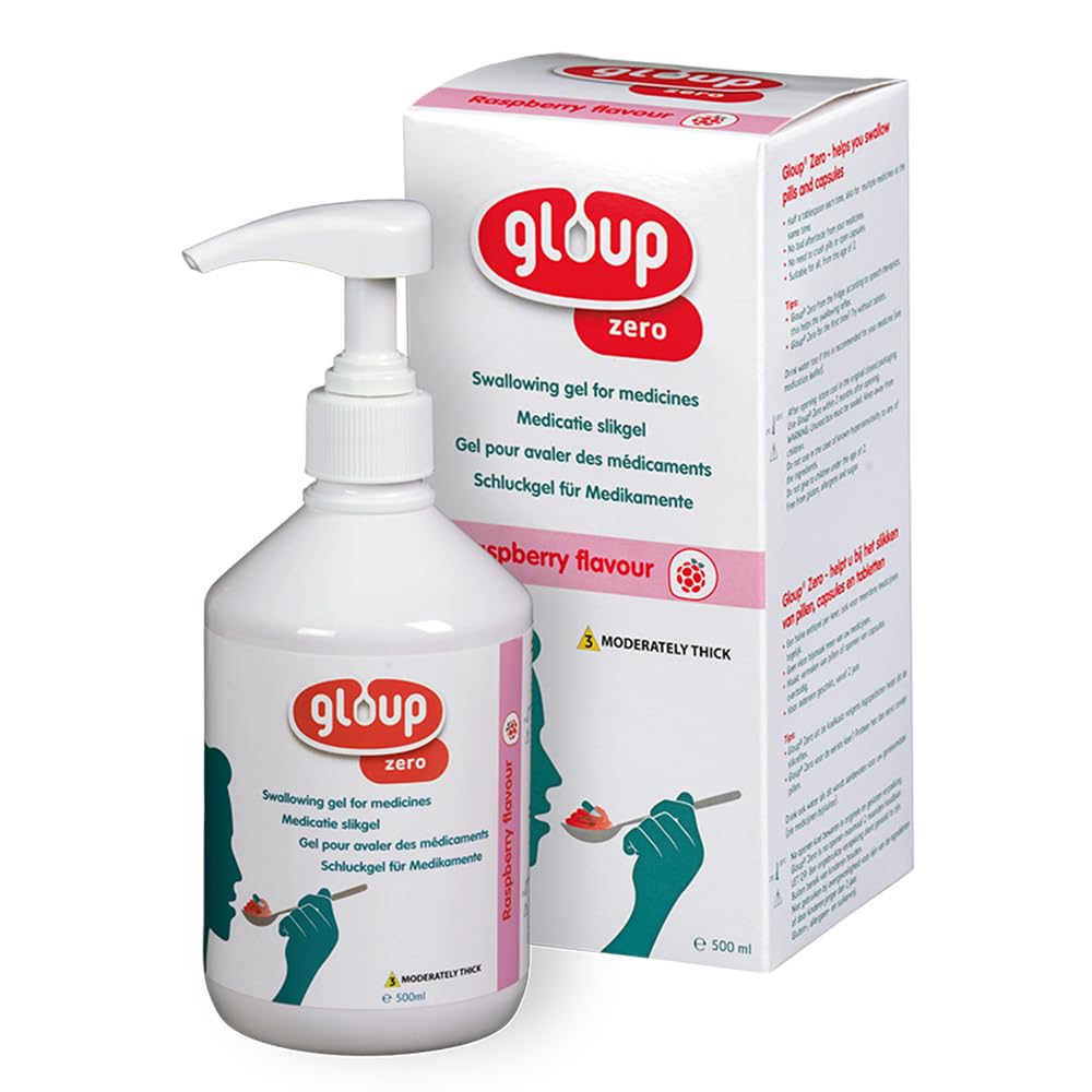 Gloup Zero de Pill Thing: botella con bomba de 5 ml para dosis precisas