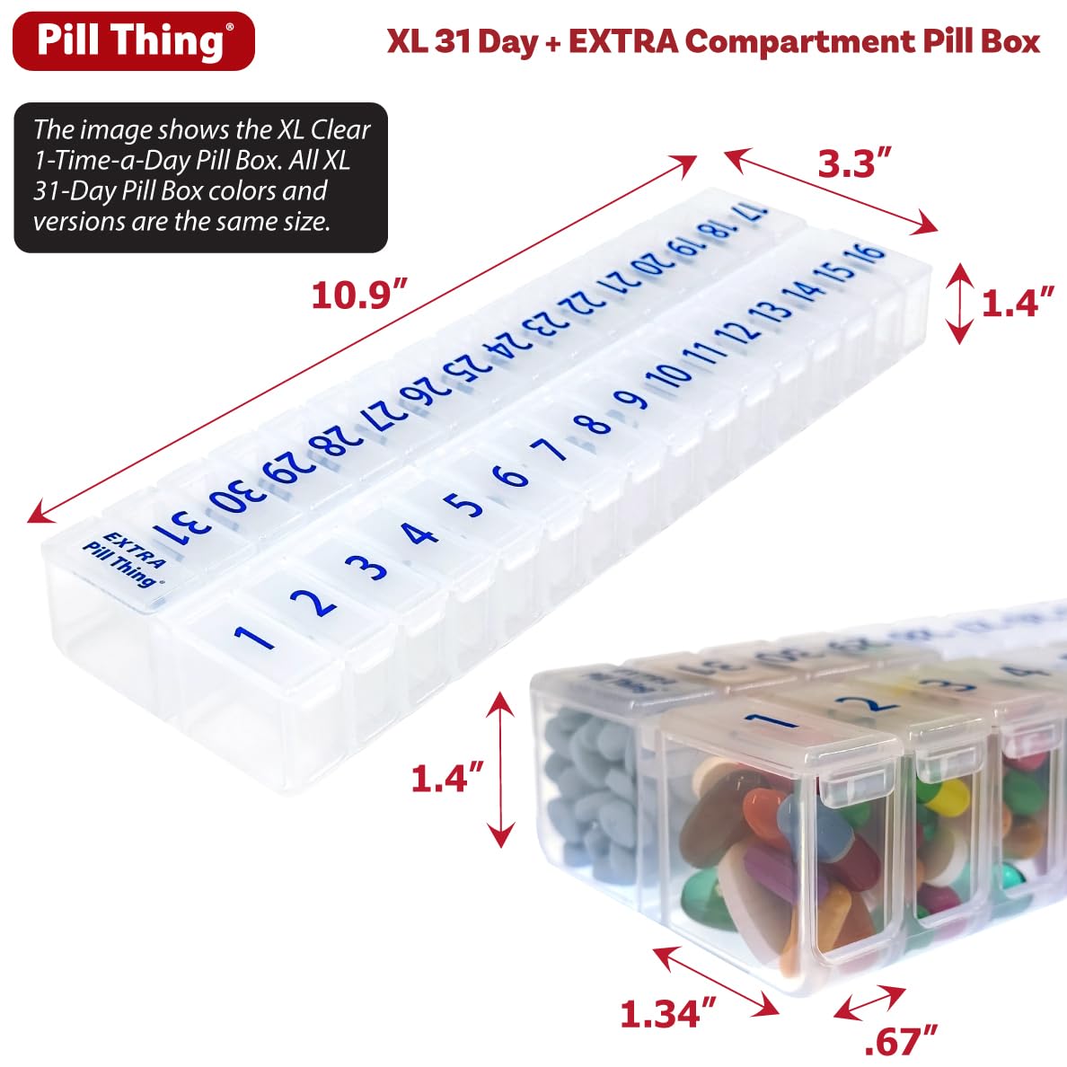 PILL THING XL pala curvada facilita la recogida de pastillas