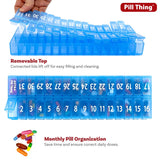 PILL THING XL tapa removible para rellenos y limpieza más fácil