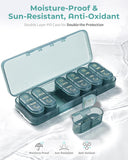 Pillex Organizador Pastillas compacto de 4 cm de ancho para viaje