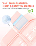 Pillex: seguridad BPA-free rosa para uso diario.