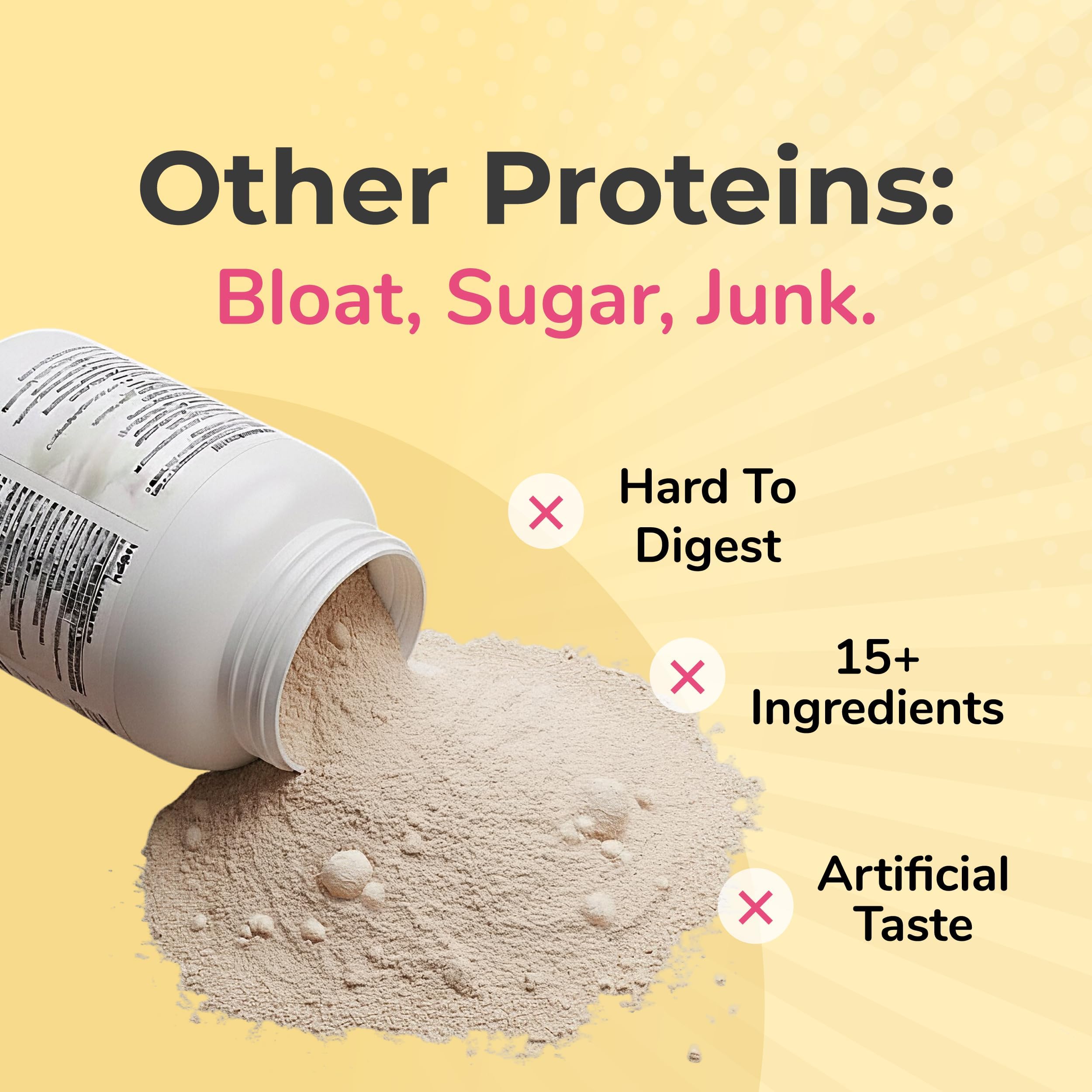 Pin Up Girl Whey Vanilla: etiqueta nutricional clara para controlar la ingesta de macronutrientes.