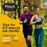 Pinch Magia: etiqueta detallada que destaca ingredientes limpios y ausencia de azúcar.