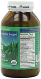 Pines Polvo de Hierba de Trigo con cuchara medidora para facilitar dosis.