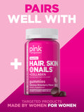 Ritual diario con gomitas PINK, sabor agradable y sencillo de tomar
