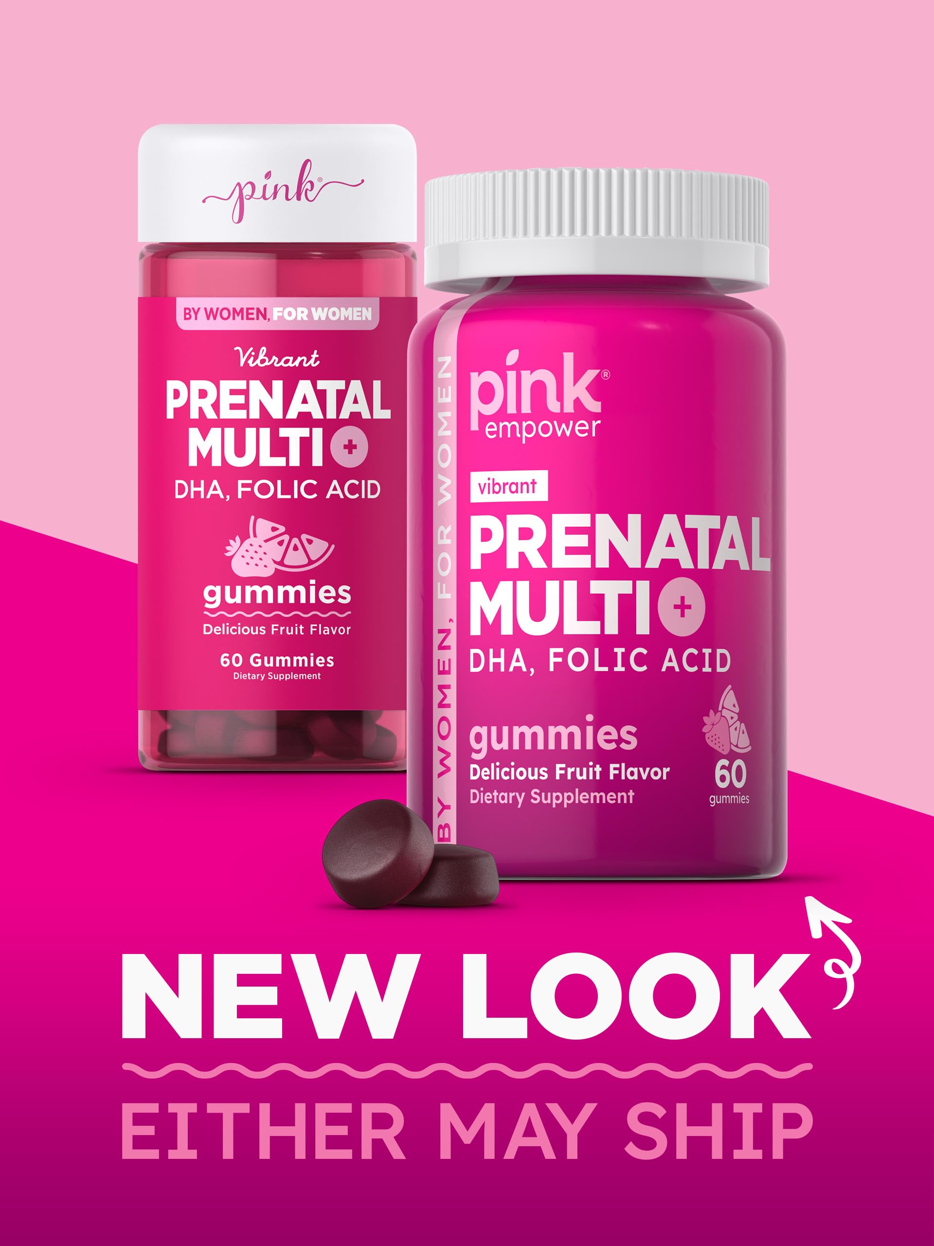 PINK Prenatal libre de lactosa para dietas sensibles.