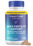 Pink Stork BlueStork: hombre cápsulas fertilidad para apoyar salud de esperma