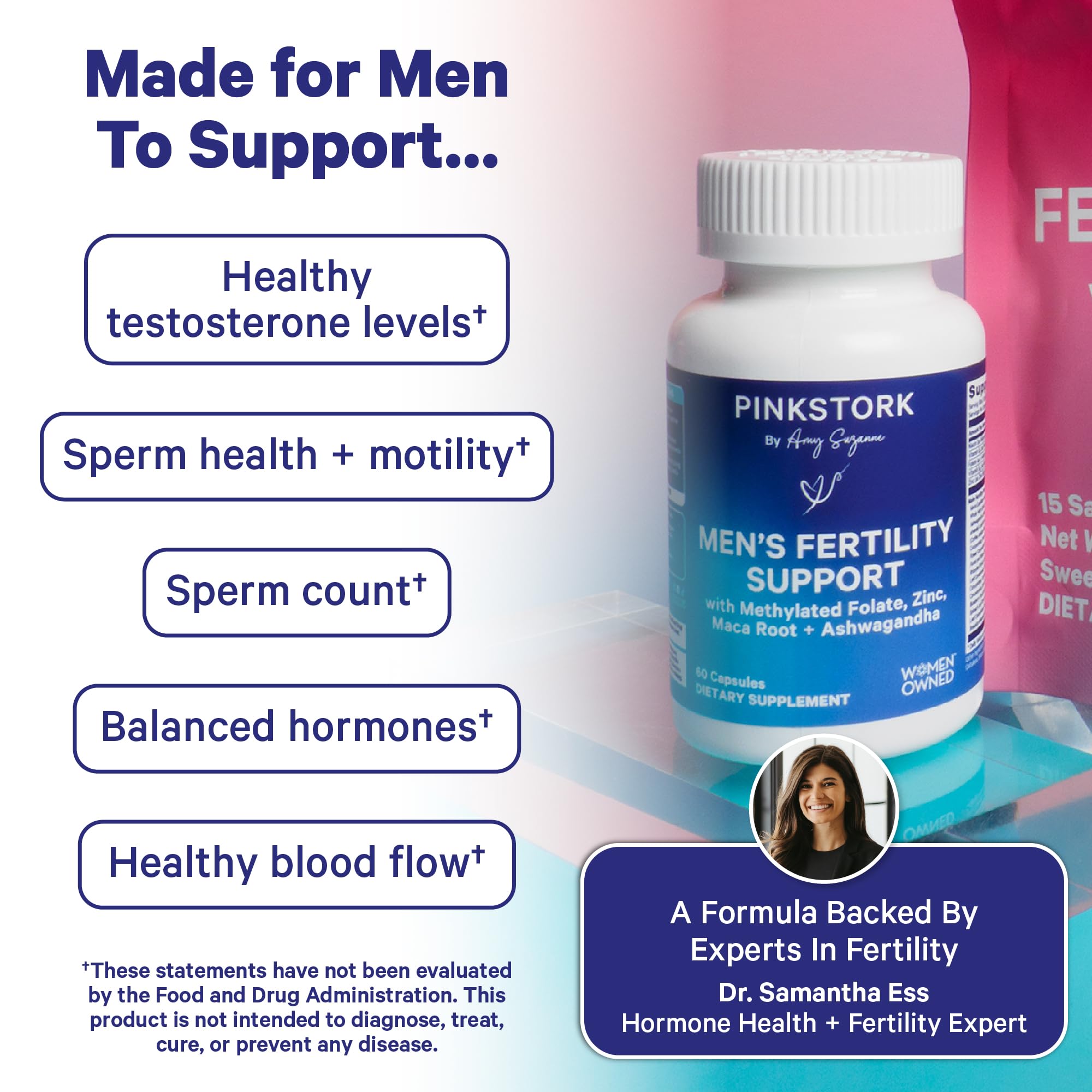 Pink Stork BlueStork: energía y rendimiento diarios para hombres