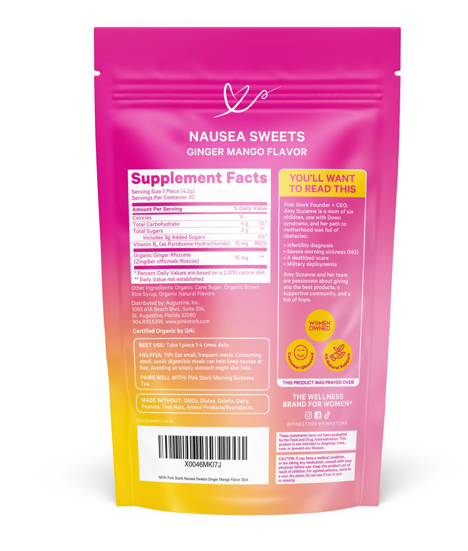 Pink Stork mango ritual diario de bienestar con sabor agradable
