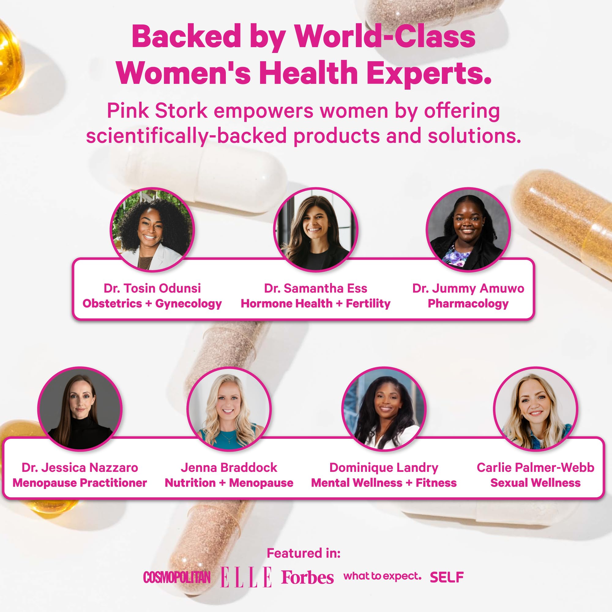 Pink Stork gomitas; sin gluten ni soja para una dieta consciente