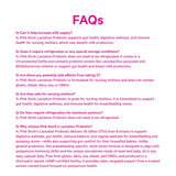 Pink Stork Lactation Probiotic vida de mamá postparto, apoyo diario