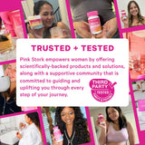 Pink Stork Magnesio sin fragancia cuida la piel sin irritaciones