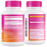 Pink Stork Prenatal empaque claro informa uso correcto