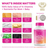 Pink Stork Total Prenatal, cápsulas fáciles de tomar para el día a día
