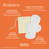Pinkie Period Mini: capa de algodón orgánico para suavidad y comodidad
