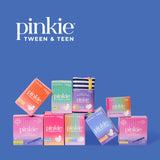 Pad Pinkie Period Starter Pads en bolsita suave para transporte y uso limpio.