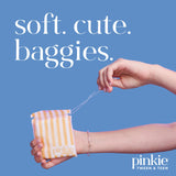 Pad Pinkie Period Starter Pads para tweens con envoltura suave y discreta.