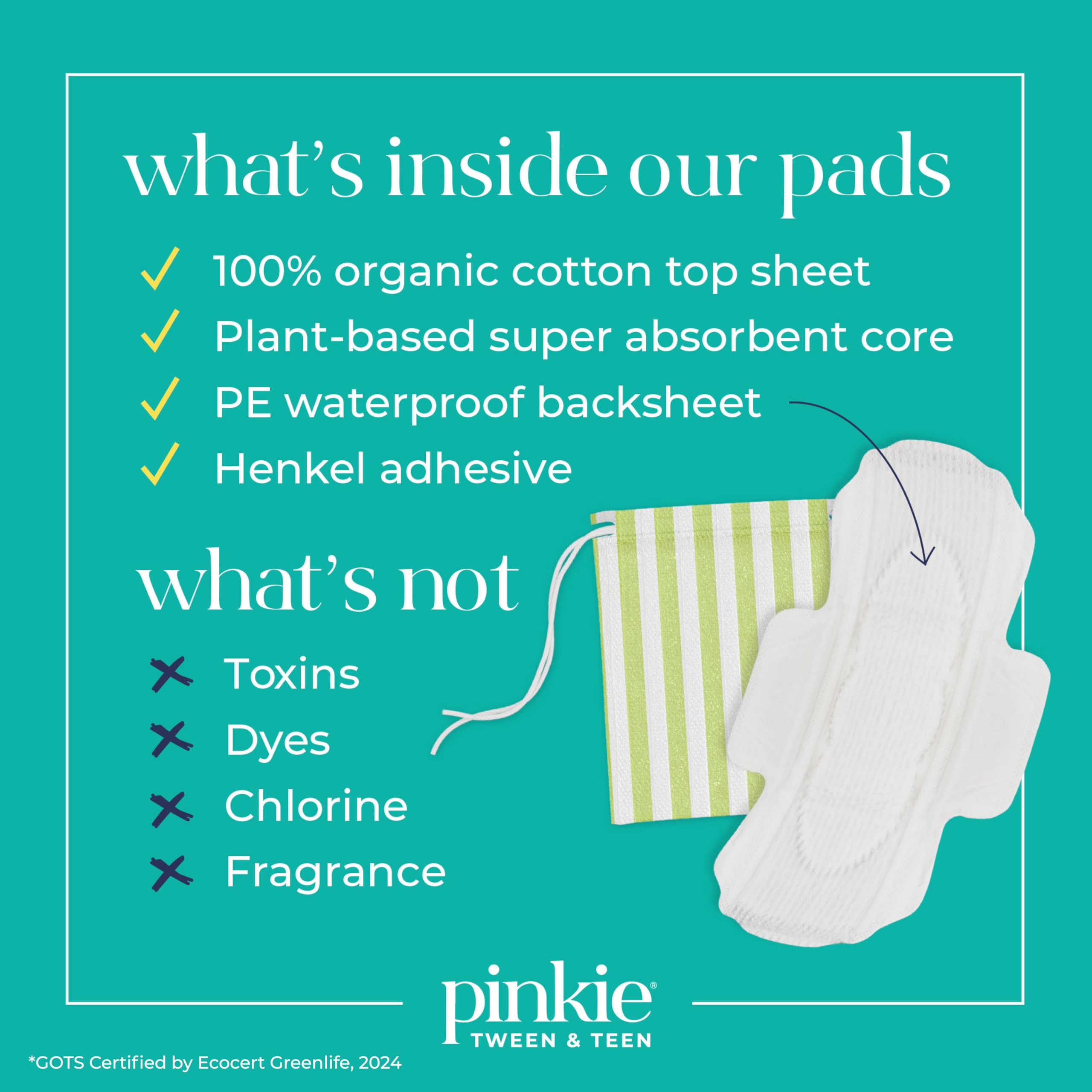 Protecciones Pinkie: sin fragancia para piel sensible